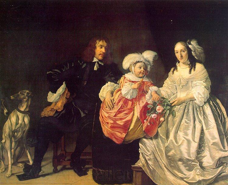 Bartholomeus van der Helst Family Portrait Spain oil painting art